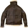 B3 Bomber Shearling Aviator Leather Jacket