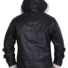 B3 Bomber Shearling Black Hoodie Jacket