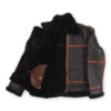 B3 Men’s Sheepskin Black Shearling Jacket