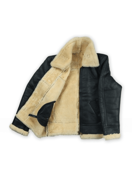 B3 Men’s Sheepskin Shearling Fur Jacket