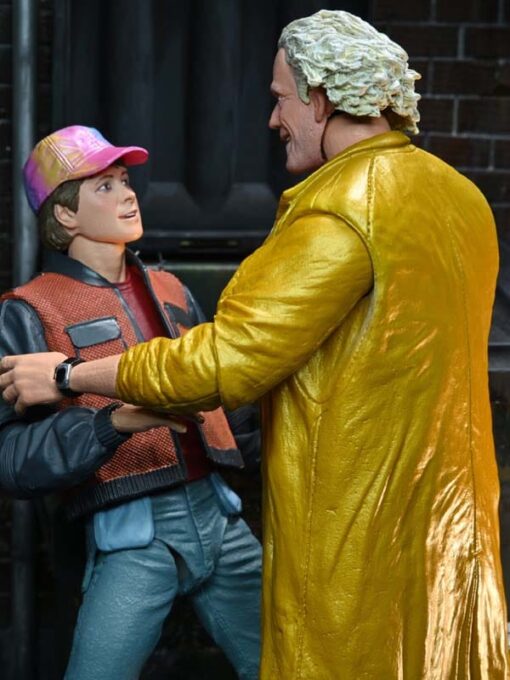 Back to the Future 2 Doc Brown Yellow Coat