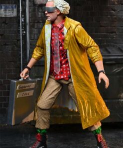 Back to the Future 2 Doc Brown Yellow Coat