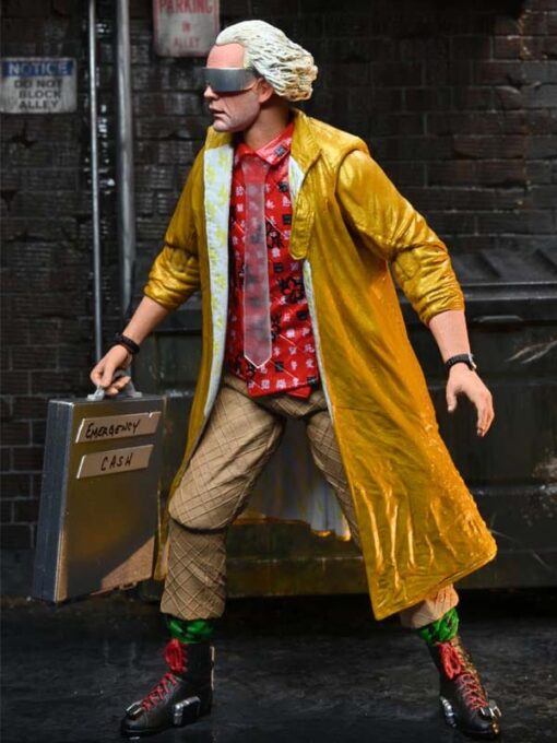 Back to the Future 2 Doc Brown Yellow Coat
