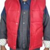 Back To The Future Michael J Fox Puffer Vest