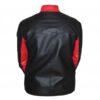 Batman Beyond Bruce Wayne Biker Red Contrast Jacket