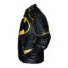 Batman Black & Yellow Leather Jacket