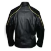 Batman Black & Yellow Leather Jacket