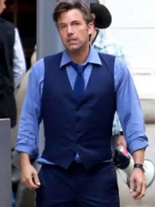 Batman V Superman Ben Affleck Blue Vest