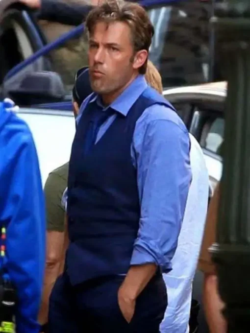 Batman V Superman Ben Affleck Blue Vest