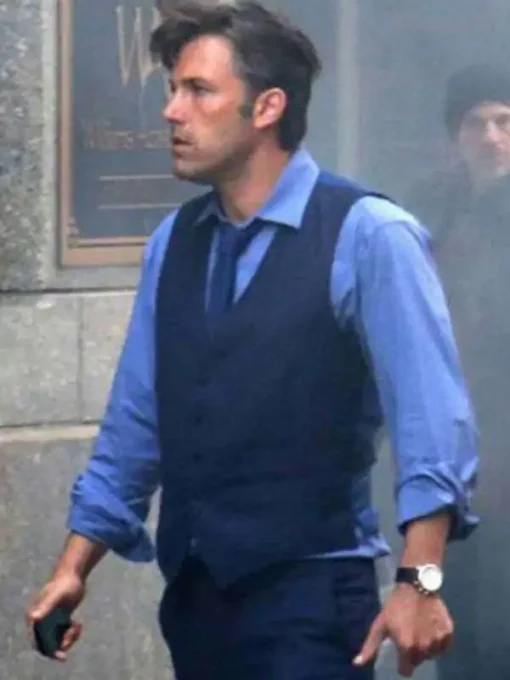 Batman V Superman Ben Affleck Blue Vest