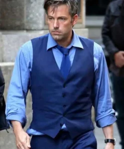 Batman V Superman Ben Affleck Blue Vest