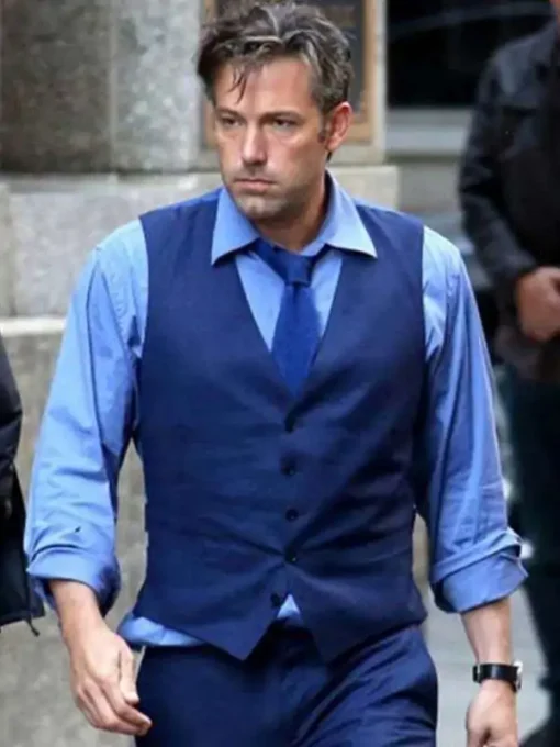 Batman V Superman Ben Affleck Blue Vest