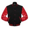 Black and Red Varsity Jacket