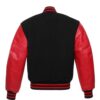 Black and Red Varsity Jacket