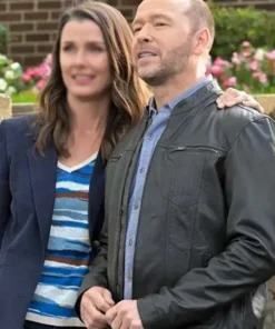 Blue Bloods Donnie Wahlberg Leather Jacket