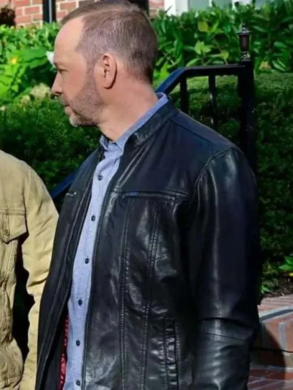 Blue Bloods Donnie Wahlberg Leather Jacket