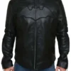 Bruce Wayne Batman Begins Christian Bale Leather Jacket
