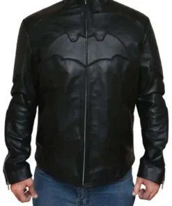 Bruce Wayne Batman Begins Christian Bale Leather Jacket