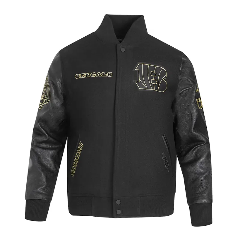 Cincinnati Bengals Pro Standard Black Varsity Jacket