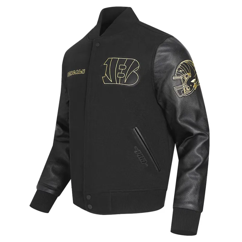 Cincinnati Bengals Pro Standard Black Varsity Jacket