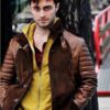 Daniel Radcliff Horns Leather Jacket