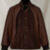 Daniel Radcliff Horns Leather Jacket