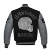 Eddie Brock Venom 2 Detroit Lions Black Varsity Jacket
