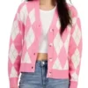 Elsbeth Carrie Preston Cardigan Pink Jacket