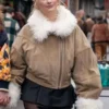 Emily in Paris Camille Shearling Jacket