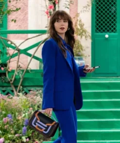 Emily In Paris Emily Cooper Blue Blazer