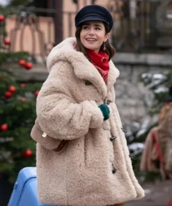 Emily in Paris Emily Cooper Sherpa Jacket