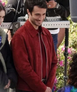 Emily in Paris Marcello Suede Jacket