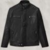 Firefly Moto Black Biker Leather Jacket