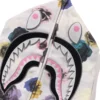 Floral Camo Shark Relaxed Fit Full Zip Hoodie