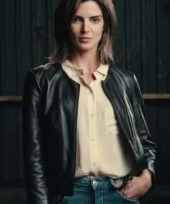 Gangs Of Galicia 2024 Ana Black Leather Jacket