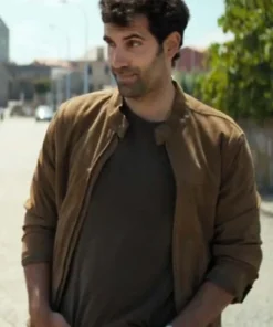 Gangs Of Galicia Tamar Novas Suede Leather Jacket