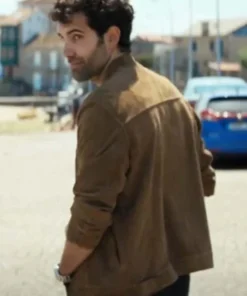 Gangs Of Galicia Tamar Novas Suede Leather Jacket