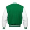 Green and White Varsity Jacket