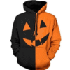 Halloween Pumpkin Head Hoodie