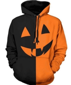 Halloween Pumpkin Head Hoodie