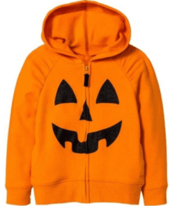 Halloween Pumpkin Orange Hoodie