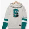 Harry Potter Slytherin Grey Hoodie