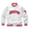 Houston Cougars Satin Varsity Jacket
