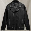 Ironwood Black Biker Leather Jacket