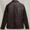 Ironwood Brown Biker Leather Jacket