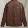 Ironwood Spanish Brown Biker Leather Jacket