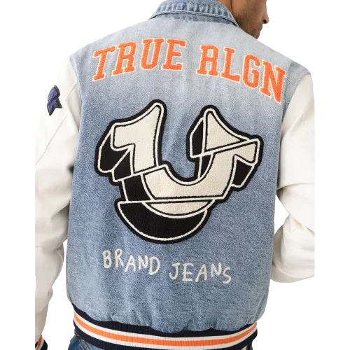 Jimmy Denim Varsity Jacket