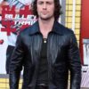 Kraven the Hunter 2023 Aaron Taylor Black Leather Jacket