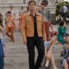 Lucas Bravo Emily In Paris Leather Jacket