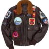 Maverick Top Gun Tom Cruise Leather Jacket